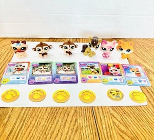 Lote de figuras Littlest Pet Shop G7 (6) tiene tarjetas leer Hasbro - Imagen 1 de 9