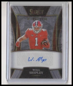2022 Panini Select Draft Picks #X-WSH Will Shipley X-Factor Signatures - Picture 1 of 2