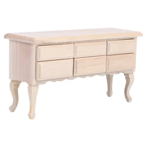 Puppenhausmöbel Mini-Schreibtisch Mini-Hausdekoration Mikroszene - Bild 1 von 12