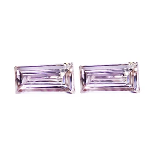 0.08ct Premium Baguette 3.1 x 1.6 MM 100% Natural Light Pink Argyle Pink Diamond - Picture 1 of 5