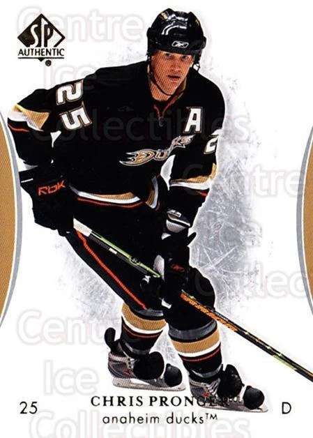 2007-08 SP Authentic #96 Chris Pronger - Image 1 of 1