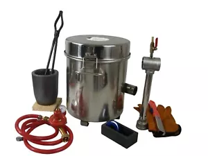 LSMIITTH 6KG Propan-Schmelzofen mit Tiegeln Gas Metal Melting Furnace - Bild 1 von 5