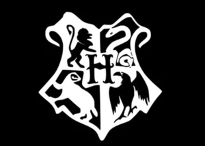5” HOGWARTS SHIELD Harry Potter Vinilo Calcomanía Coche Pared Ventana Pegatina - Imagen 1 de 1