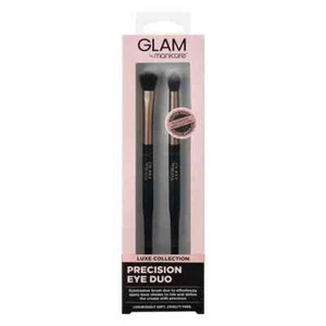 Glam By Manicare Luxe Precision Eye Brush Duo - Picture 1 of 1