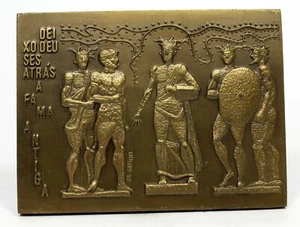 MEDALLA DE BRONCE / ARTE / 1972 / 4o Centenario de Lusiadas / Consolación de los Dioses - Imagen 1 de 3