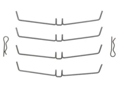 Kit de herrajes de freno delanteros Raybestos 74538CZZS para Jaguar XJ6 1972-1973 Foto 1 de 2