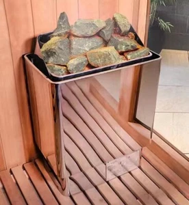 8KW SAUNA HEATER STOVE for HOME DRY SAUNA BATH SHOWER @ All Stainless Steel - Picture 1 of 7