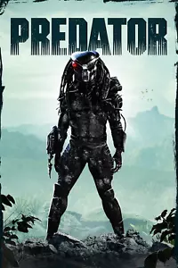 Predator, Alien, Stand alone, Hunter, cool image, Movies 16x24, 24x36 Poster - Picture 1 of 1
