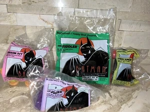 McDonald's Happy Meal 1993 Batman La serie animada lote mixto de 4 juguetes - Imagen 1 de 5