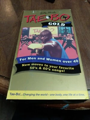 Tae-Bo Billy Blanks Exercise VHS Gold For Men and Women Over 40 - Image 1 of 4