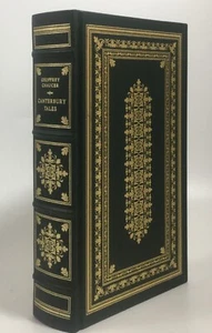 Franklin Library CANTERBURY TALES Chaucer 1981 - Picture 1 of 5