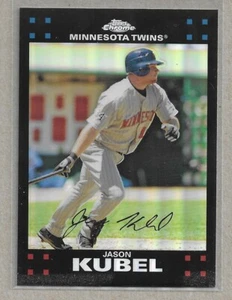 2007 TOPPS CHROME "BLACK REFRACTOR" JASON KUBEL #220 NM-MT+ - Picture 1 of 2