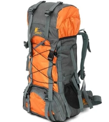 Mochila con marco interno 60L Mochila de viaje para senderismo Mochila de camping Extra grande Foto 1 de 4