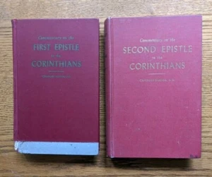 Charles Hodge Commentary On First And Second Corinthians Bible Study 1953 CBUN1 - Picture 1 of 10