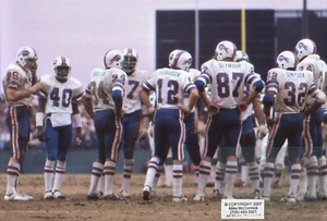 1975 BUFFALO BILLS Offense 8x12 photo with OJ Simpson HOF (c) + Joe Ferguson - Picture 1 of 1