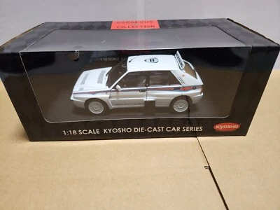 KYOSHO 08344A LANCIA DELTA HF Integrale 6 (Bianco) 1/18 - Immagine 1 di 4