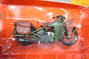 Maisto Series 5 Harley Davidson Motorcycle 1942 WLA FLAT HEAD 1:18 - Imagen 1 de 8