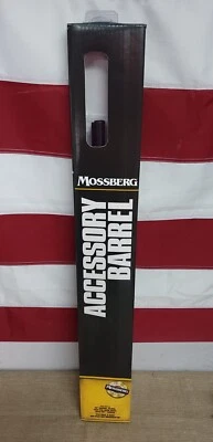 Mossberg 500 26 英寸 20 规格原始设备制造商枪管,通风罗纹,珠瞄准镜,蓝色 - 90136 — 第 1/2 张图片