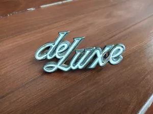 Insignia emblema parrilla delantera de lujo para Chevrolet LUV ISUZU más rápido KB20 Deluxe - Imagen 1 de 12