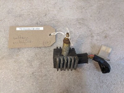 Honda CB450 CL450 1973 CB CL 450 K DOHC voltaje, rectificador de carga Foto 1 de 4