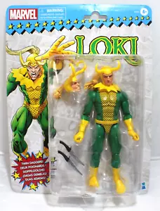 Figura de acción Hasbro Marvel Legends Retro Series Loki escala 6" - Imagen 1 de 2