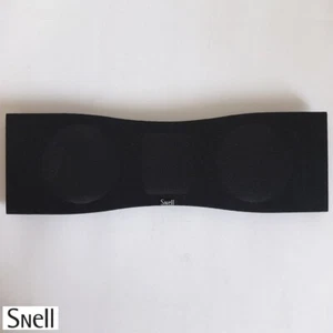 Rejilla de altavoz central SNELL QBx con emblema, hecho en EE. UU. en 2002 - excelente estado - Imagen 1 de 5