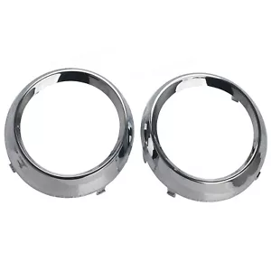 Pair For Toyota Sienna SE 2011-2017 Fog Light Lamp Bezel Cover Chrome Trim Rings - Picture 1 of 10