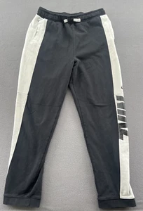 Nike Pants Kids Sz XL DM8062-010 NSW Sportswear Amplify Jogger Black White - Picture 1 of 11