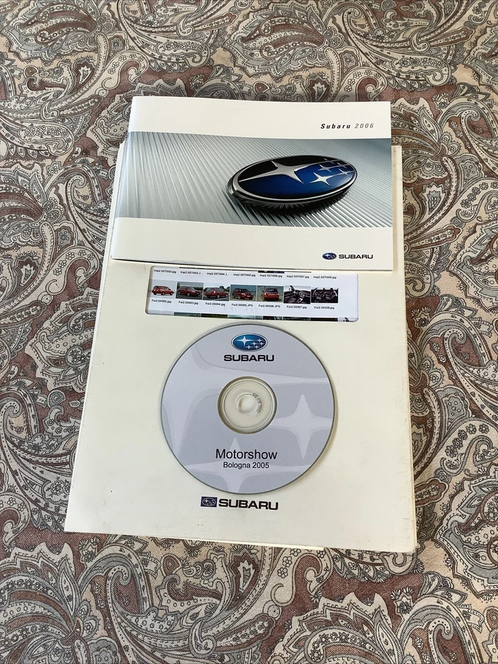 SUBARU IMPREZA  MOTOR SHOW 2005        Cartella Stampa - Immagine 1 di 2