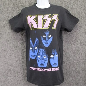 KISS T-shirt Men’s Small Black Graphic Band Creatures of the Night #4336 - Picture 1 of 11