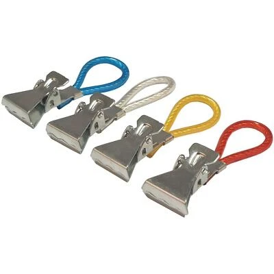 Aufhängeclips Handtuchclips Handtuchklammern Handtuchhalter Handtuchhaken Clip - Bild 1 von 4