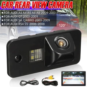 HD Reverse Camera For Audi A3 A4 A5 A6 S4 RS4 S5 Q7 Cabriolet Number Plate Light - Picture 1 of 7
