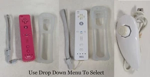 Official Original Authentic Genuine OEM Nintendo Wii Remotes - No Third Party - Picture 1 of 8
