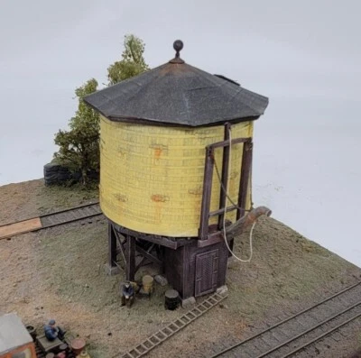 Durango Press HO Kit DP-67 Standard Gauge Water Tank/Tower 1:87 NEW KIT! - Image 1 of 4