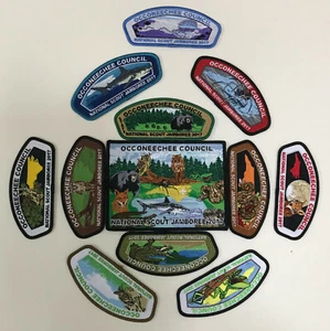 2017 USA BOY SCOUTS OF AMERICA - NATIONAL SCOUT JAMBOREE OCCONEECHEE JSP & BP - Picture 1 of 2