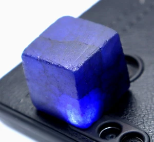 Piedra preciosa natural de tanzanita azul tanzania de 187 quilates corte áspera suelta certificada - Imagen 1 de 5