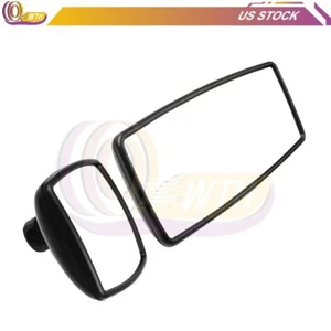 Espejo retrovisor principal + convexo para camión International Durastar 4300 2002-2018 negro 2 piezas - Imagen 1 de 12