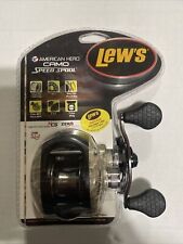 (3) Lew's Speed Spool Camo American Hero Right Handed Baitcasting Reel 7.1 1