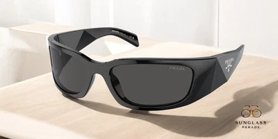 Gafas de sol para hombre PRADA PR A19S 1AB5S0 negro gris oscuro 60 mm Foto 1 de 2