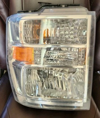 OEM FORD 08-25 E-150 E-250 E-350 E-450 PASSENGER Headlight Front Lamp Halogen - Image 1 of 4