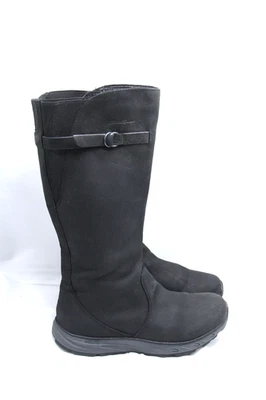 Botas de equitación Eddie Bauer para mujer talla 9,5 Lodge de cuero negro con aislamiento cremallera lateral Foto 1 de 4