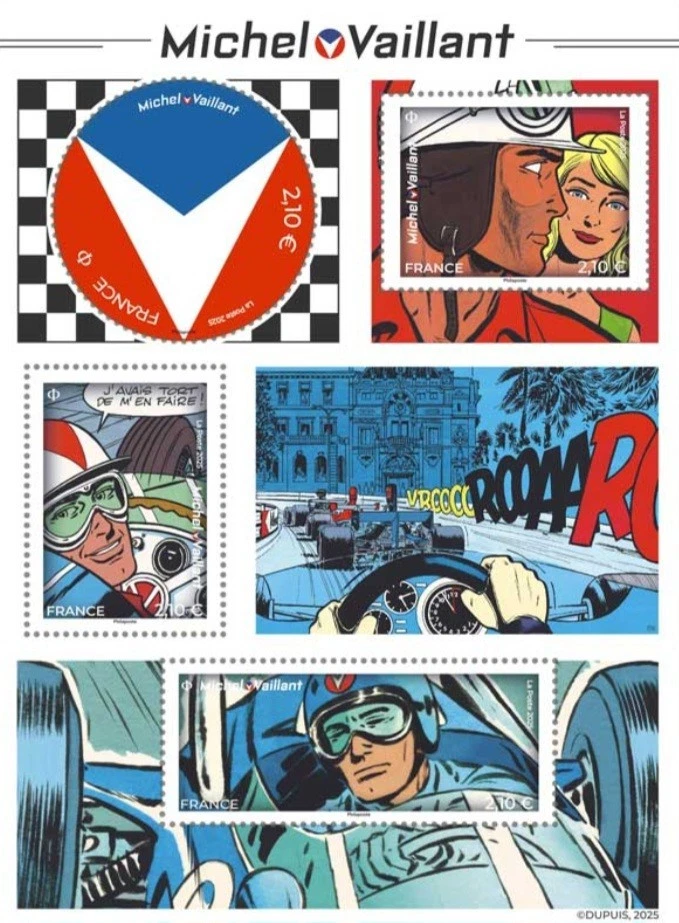 Timbre : 2025 MICHEL VAILLANT - Bild 1 von 1