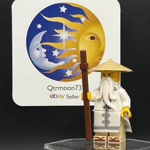 LEGO BRAND Sensei Wu njo354 NINJAGO MINIFIGURE with Staff 70612 70608 2017 - Picture 1 of 14