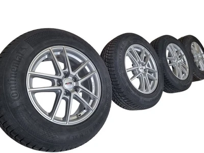 Platin Audi Q5 8R 8R1 FY Winter Felgen 235 65 17 Zoll Continental Winterreifen - Bild 1 von 4