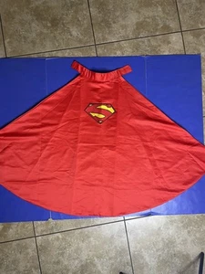 Costume Rubie's Superman Deluxe Capo DC Supereroi Ricamato Bambino Taglia Unica - Foto 1 di 22