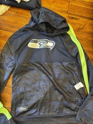 Youth Size X-Large Dri Fit Seahawks Sweatshirt NFL - Image 1 of 4