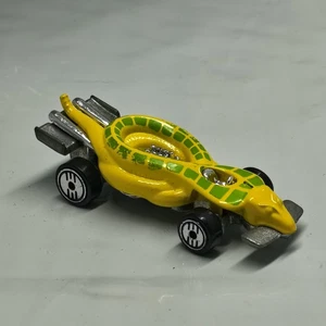 1985 Mattel Hot Wheels Speed Demons "TURBO SNAKE" gelb/grün Die Cast - Bild 1 von 6