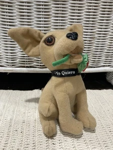 Vtg Applause Taco Bell Chihuahua Dog Plush Yo Quiero Fast Food - Picture 1 of 5