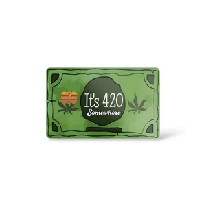 420 Somewhere Credit Card Sticker Debit Card Skin Cover - Picture 1 of 4