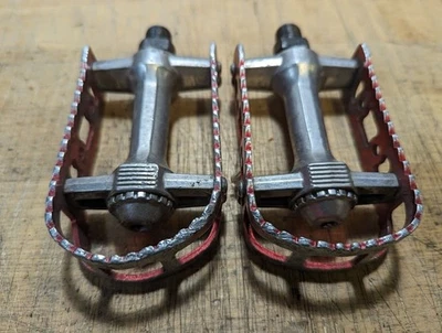 Pedales TIOGA Surefoot II MP120 9/16 (ROJO) Hecho en Japón Foto 1 de 4